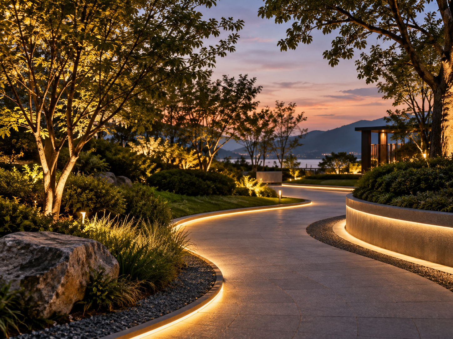 Landscape Lighting — 景观照明
